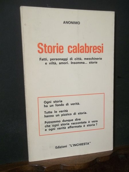 STORIE CALABRESI