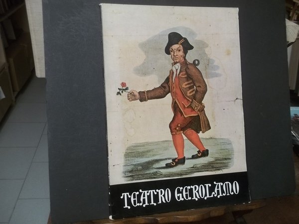 TEATRO GEROLAMO - GEROLAMO DEL FIANDOPUBBLICAZIONE