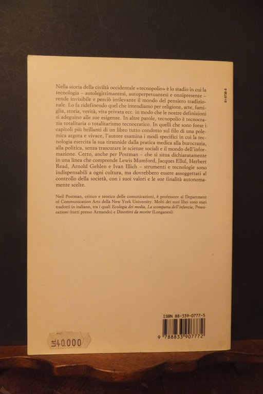 TECHNOPOLY LA RESA DELLA CULTURA ALLA TECNOLOGIA