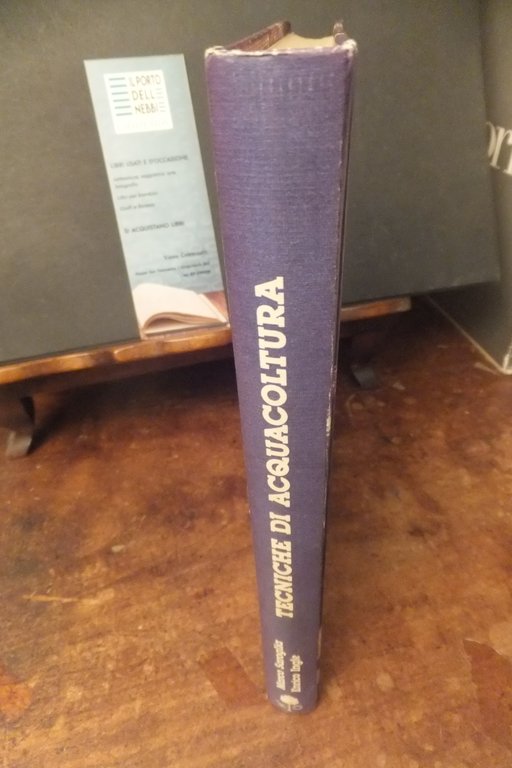 TECNICHE DI ACQUACOLTURA M. SAROGLIA - E. INGLE