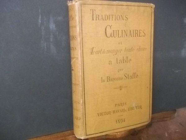 TRADITIONS CULINAIRES ET L'ART DE MANGER TOUTE CHOSE A TABLE …