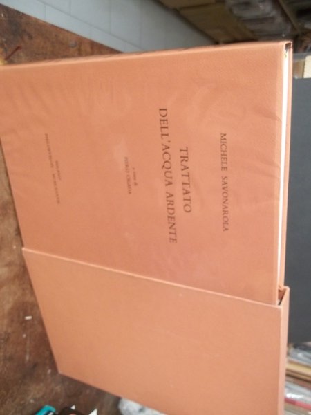 TRATTATO DELL'ACQUA ARDENTE