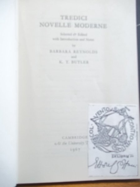 TREDICI NOVELLE MODERNE