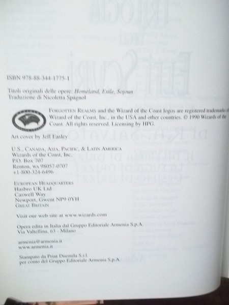 TROLOGIA DEGLI ELFI SCURI - VOLUME UNICO - IL DILEMMA …