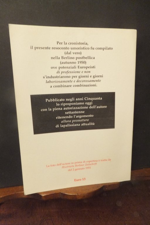 UN EUROPEISTA DELLA PROVINCIA ITALIANA LUCIANO LATTANZI