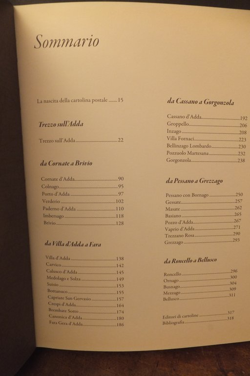 UN SALUTO DA TREZZO UN VIAGGIO IN CARTOLINA TRA ADDA …