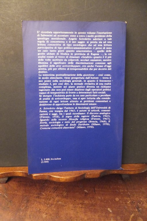 UNA QUESTIONE MERIDIONALE LE GROTTE DI MODICA ANGELO SCIVOLETTO