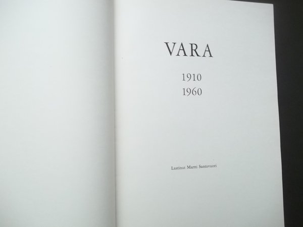 Vara 1910-1960