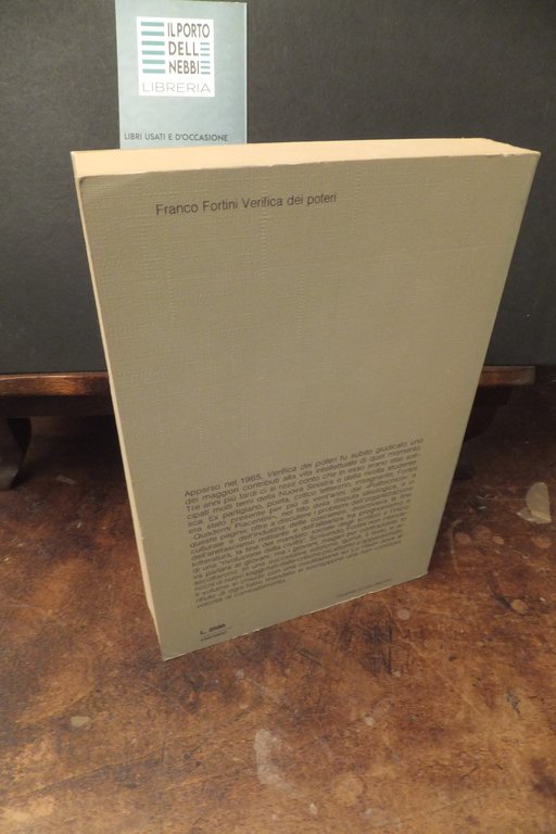 VERIFICA DEI POTERI FRANCO FORTINI