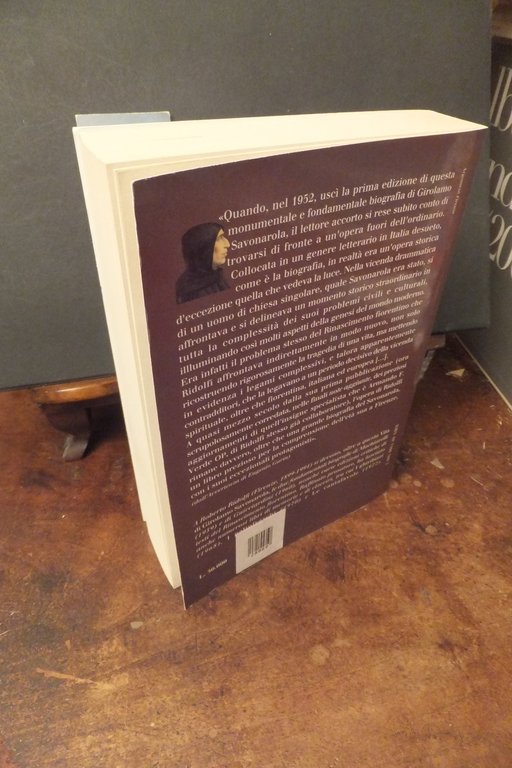 VITA DI GIROLAMO SAVONAROLA ROBERTO RIDOLFI