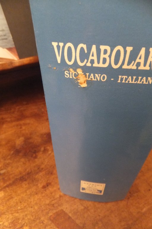 VOCABOLARIO SICILIANO - OTALIANO ANTONINO TRAINA | Immagine Gallery 3