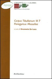Corpus tibullianum III 7. Panegyricus Messallae