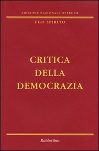 Critica della democrazia