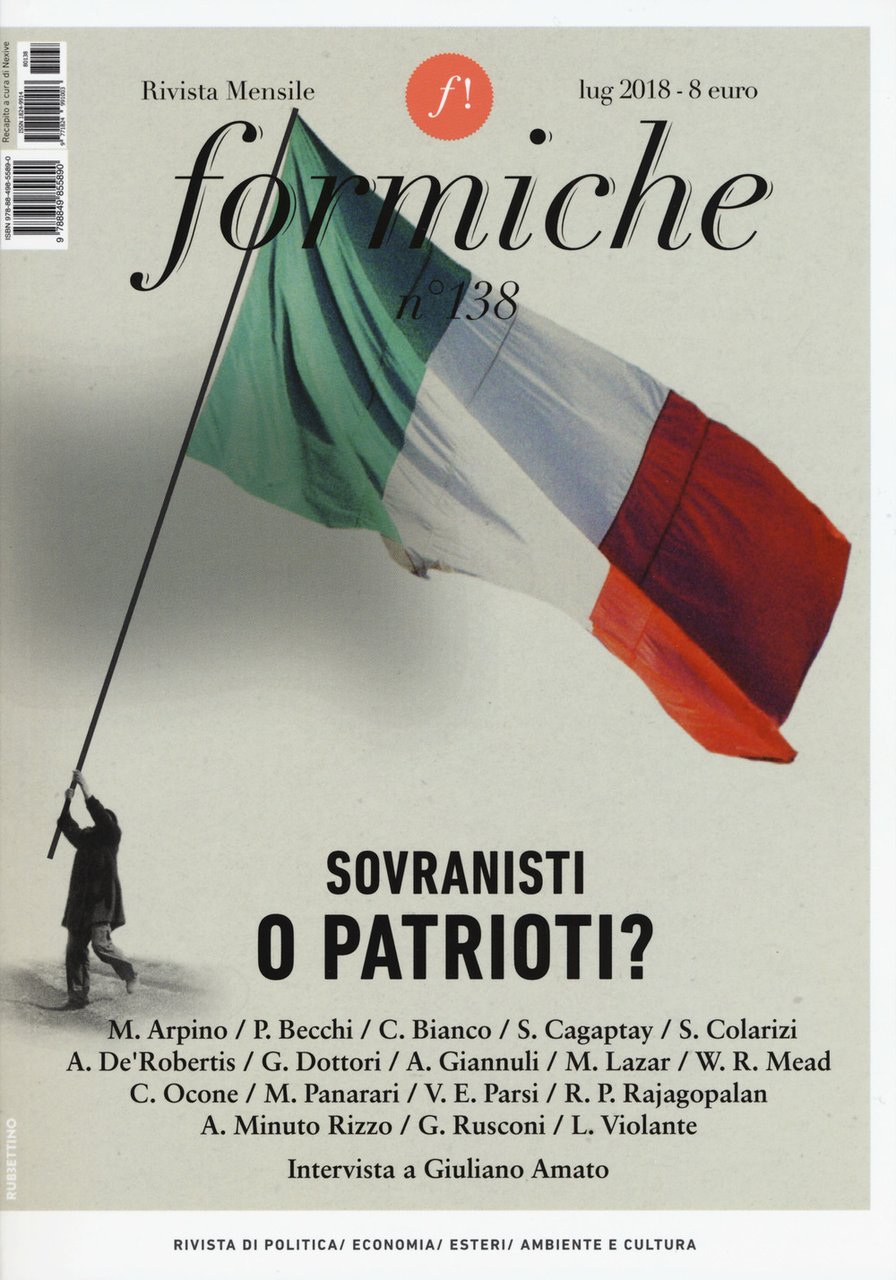 Formiche. Vol. 138: Sovranisti o patrioti?
