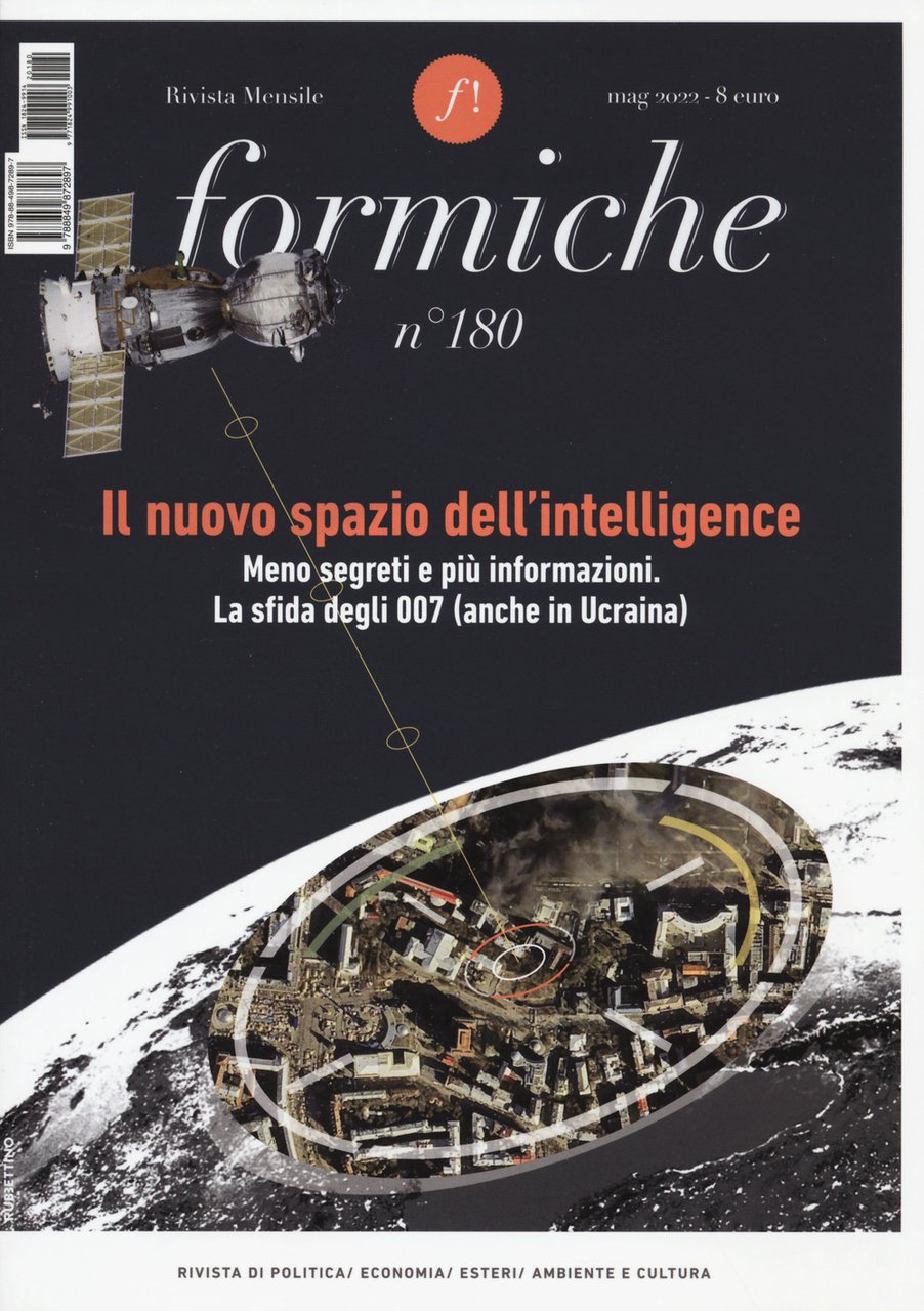 Formiche. Vol. 180: Il nuovo spazio dell'intelligence