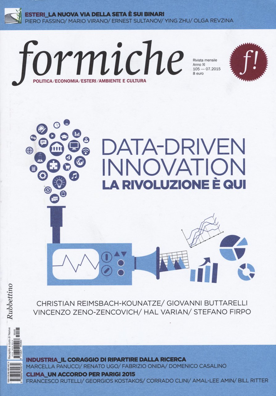 Formiche. Vol. 105: Data-driven innovation. La rivoluzione è qui