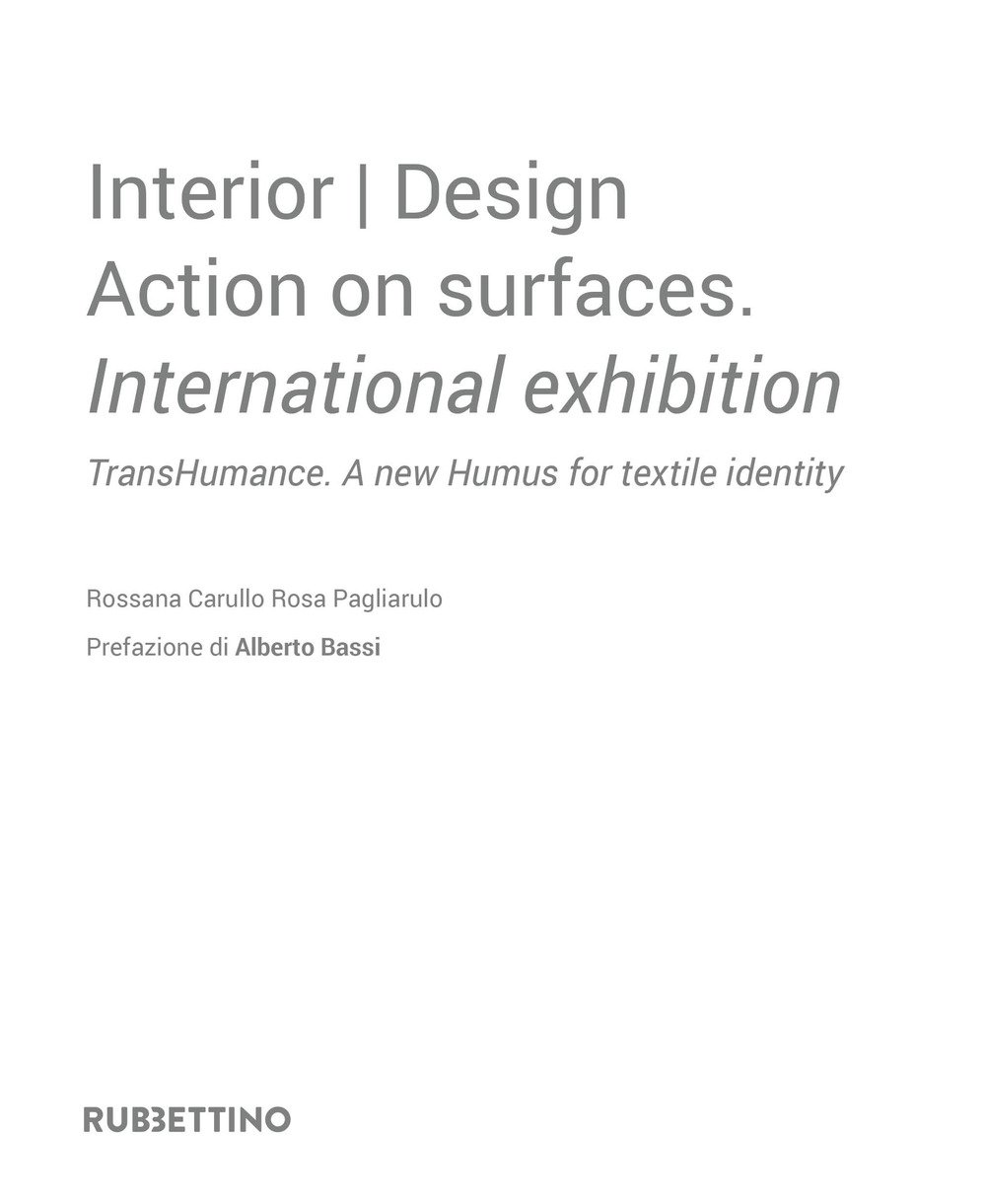 Interior design. Action on surfaces. International exhibition. TransHumance. A new …