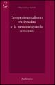 Lo sperimentalismo tra Pasolini e la neoavanguardia (1955-1965)