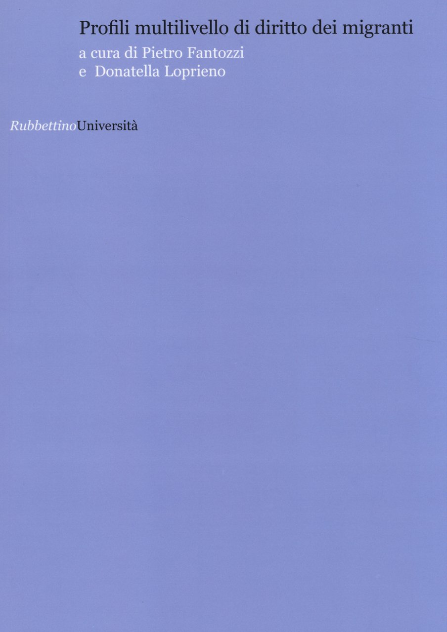 Profili multilivello di diritto dei migranti