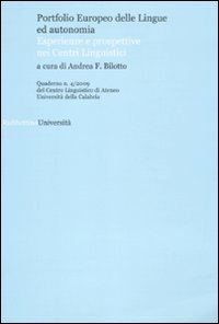 Quaderni del Centro Linguistico dell'università della Calabria. Vol. 4: Portfolio …