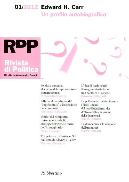 Rivista di politica. Vol. 1