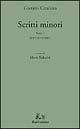 Scritti minori