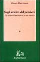 Sugli Orienti del pensiero