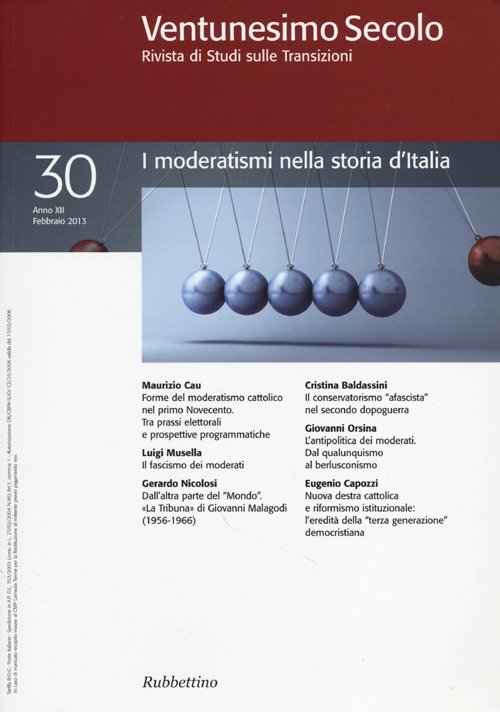 Ventunesimo secolo. Rivista di studi sulle transizioni. Vol. 30: I …
