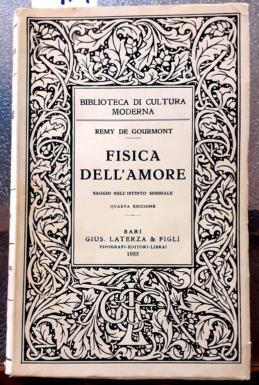 FISICA DELL'AMORE (SAGGIO SULL' ISTINTO SESSUALE).
