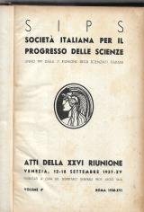 Atti della XXVI riunione 1937  Vol 4- 5