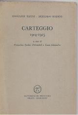 Carteggio 1904-1925