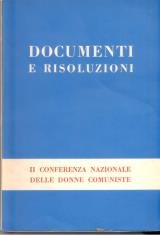 Documenti e risoluzioni