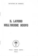 Il lavoro nellordine nuovo