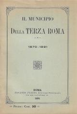 Il municipio della terza Roma 1870-1891