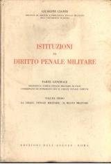 Istituzioni di diritto penale militare