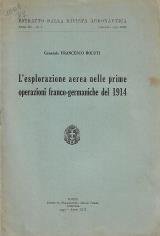 Lesplorazione aerea nelle prime operazioni