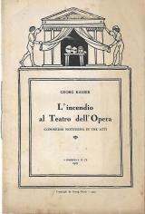 Lincendio al teatro dellopera