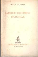 Lordine economico nazionale