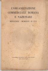 L'organizzazione commerciale romana e nazionale