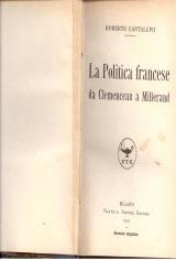 La politica francese da Clemenceau a Millerand