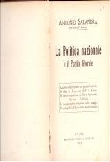 La politica nazionale e il partito liberale