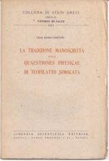 La tradizione manoscritta delle Quaestiones Physic