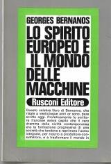 Lo spirito europeo e il mondo delle macchine