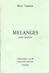 Melanges parte seconda