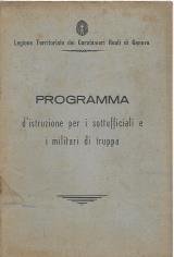 Programma distruzione per i sottufficiali e militari