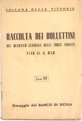 Raccolta dei bollettini del quartier generale