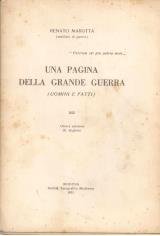 Una pagina della grande guerra