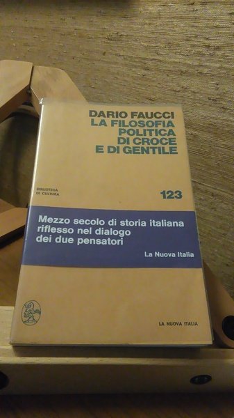 LA FILOSOFIA POLITICA DI CROCE E GENTILE