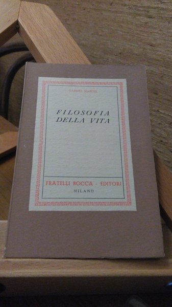 FILOSOFIA DELLA VITA