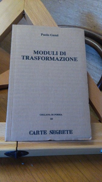 MODULI DI TRASFORMAZIONE